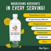 MaryRuth's Family Formulated Liquid Multimineral Supplement for Immune, Hair, Skin, Bone Support, No Melatonin, Pineapple Dream, Ages 1+, 32 fl oz