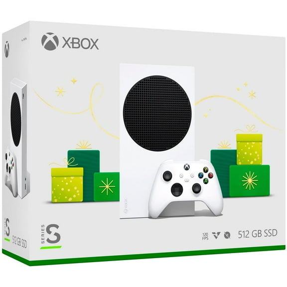 Restored Microsoft Xbox Series S 512GB with HDMI Cable, White (Refurbished)