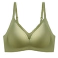 thumbnail image 4 of Ropa interior de látex tailandés con tirantes pequeños para mujer, chaleco deportivo de yoga sin aros, sujetador de colección fruncido para mujer, 4 of 5