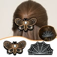 thumbnail image 5 of Halloween Hair Clips Set for Women Girls Party Hairstyle Accessories with Ponytail Holders and Decorative Charms, 5 of 5