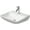 White, variant on Duravit 2335550000 White Ceramic 21" Wall Mounted Sink
