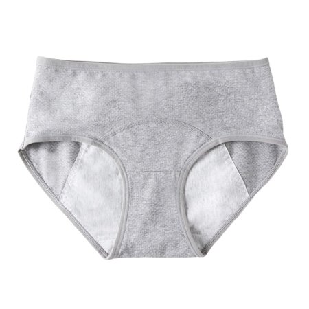 Women s Hi-Waist Period Underwear  Super Absorbency Women s Assorted Brief Underwear