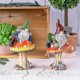 thumbnail image 2 of Resin Sculpture With Sign Cute En Ornt Outdoor Indoor(1pcs), 2 of 5