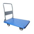 thumbnail image 3 of Hand Truck Upgraded Foldable Push Cart Dolly 660 lbs Capacity Moving Platform Hand Truck Heavy Duty Space Saving Collapsible Swivel Push Handle Flat Bed Wagon, 3 of 20
