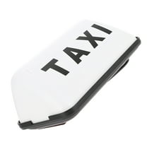 OUNONA Taxi Roof Sign Light Taxi Led Light Taxi Lamp 12v Led Taxi Roof Sign Light LED Taxi Sign Top light Cab Roof Illuminated Topper Taxi Lamp