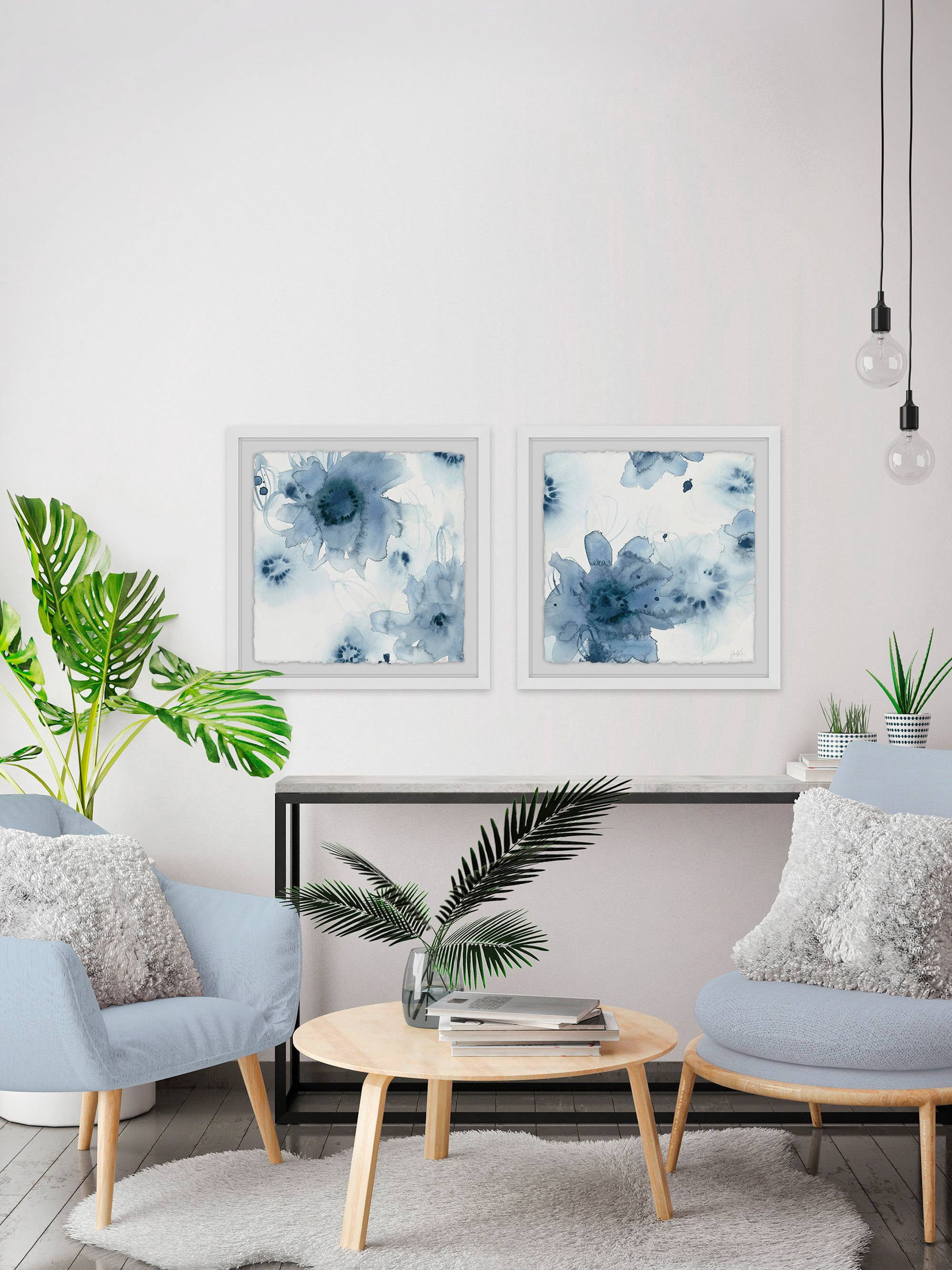Marmont Hill Flower Dye Diptych