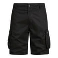 thumbnail image 2 of COSFO Relaxed Fit Cargo Shorts for Men Casual Solid Shorts Work Multiple Pockets Shorts, 2 of 5