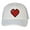 White, variant on Top Headwear Boys Girls Retro Heart Hat - Youth Retro 8 Bit Pixelated Gamer Snapback Trucker Cap, White
