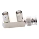 thumbnail image 3 of Conector Rf F Directo Bnc, Bnc Macho A Doble De 2 Bn, 3 of 6