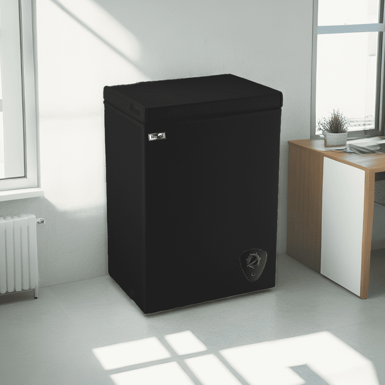 WANAI 3.5 Cu.ft Efficient Chest Freezer with Removable Storage