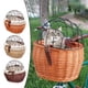 thumbnail image 4 of Cesta de mimbre para bicicleta, cesta de mimbre para bicicleta, cesta para bicicleta, cesta para mascotas creada magistralmente, 4 of 10