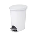 thumbnail image 1 of Sterilite 10818002 2.6 Gal Ultra StepOn Wastebasket with Lid & Base, 6 Pack, 1 of 7
