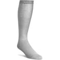 thumbnail image 4 of MDR Diabetic Over the Calf Length Crew Socks (12 Pair Pack) Seamless Cotton Blend Made in USA (Gray, 13-15), 4 of 5