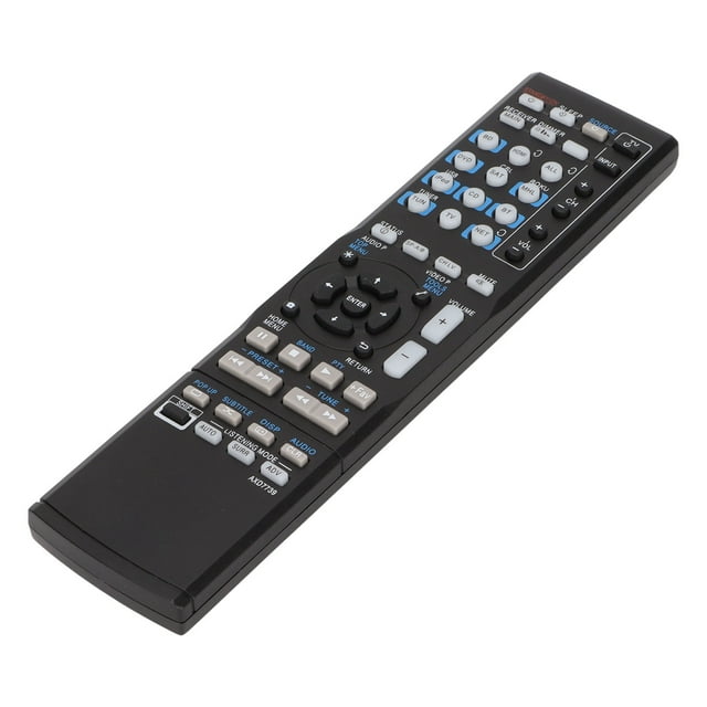 Control Remoto Del Receptor AV, Fácil De Usar Control Remoto De Repuesto Compatible Con AXD7739 Durable Para VSX-90 Y Receptor De Video