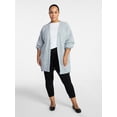 thumbnail image 3 of Time and Tru Women's Capri Leggings, Sizes XS-XXXL, 3 of 7