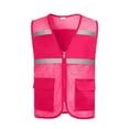 thumbnail image 2 of DIOAZUD Gilet de Sécurité pour Femmes avec Poches Gilet Réfléchissant en Maille Haute Visibilité Plein Air Pêche Randonnée Safari Gilets Cargo, 2 of 5