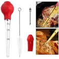 thumbnail image 4 of MYG Plastic Turkey Baster Basting Bulb Small Turkey Baster Rubber Baster Tube Baster, 4 of 9