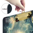 thumbnail image 6 of FORMRS Acrylic Clipboard with Low Profile Clip Standard A4 Letter Size, 12.5" x 9", Beige Floating Whale, 6 of 8
