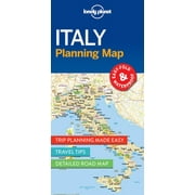 Travel guide: lonely planet italy planning map - folded map: 9781786579072