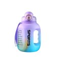 thumbnail image 2 of Botella de agua de gran capacidad de 56 oz con pajita y asa para gimnasio, fitness al aire libre y deportes - Plástico sin BPA, caliente y frío, cerradura a prueba de fugas, 2 of 6