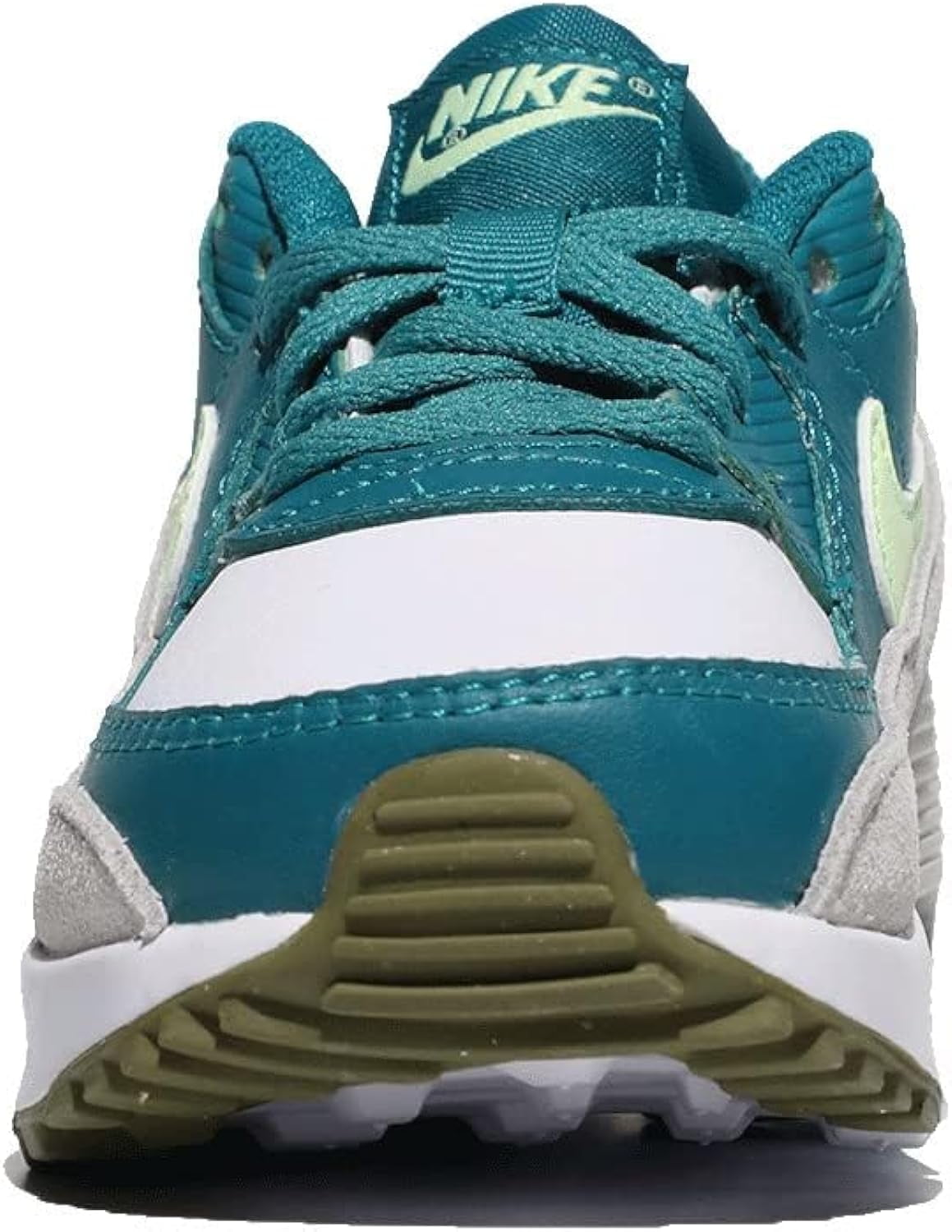 Toddler's Nike Air Max 90 LTR White/Barely Volt  (CD6868 124) - 5