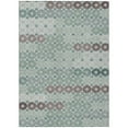thumbnail image 2 of Addison Rugs Chantille Indoor/Outdoor Transitional Geometric Teal Washable Rectangle Rug, 9' x 12', 2 of 6