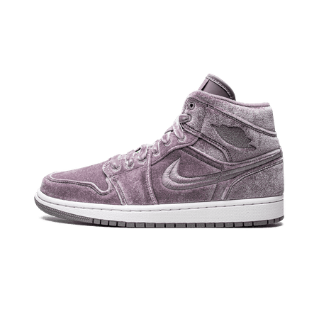 Jordan WOMENS AIR JORDAN 1 MID SE WMNS "Purple Velvet" DQ8397 500 from Stadium Goods