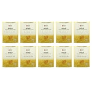 SNP - Gold Ampoule with Collagen Anti-Aging Korean Face Sheet Mask - Plumps & Tightens Using Real 24K Gold for All Skin Types - 10 Sheets - Best Gift Idea for Mom, Girlfriend, Wife, Her, Women