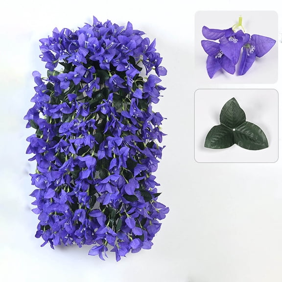 WZXPWT Bougainvillea Wall Hanging, Artificial Bougainvillea Decor, Faux Bougainvillea Plants, Decorative Bougainvillea Vines for Indoor or Outdoor Display