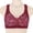 Rouge, variante sur Lingerie de Soutien à Fermeture Frontale pour Tenue Décontractée à la Maison avec Bretelles Ajustables et Confort Sans Couture