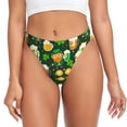 thumbnail image 1 of Fotbe St Patrick's Day10 Tanga Sin Costuras para Mujer con Estampado – Panties Invisibles, Transpirables y Cómodos para Uso Diario-XX-Large, 1 of 6