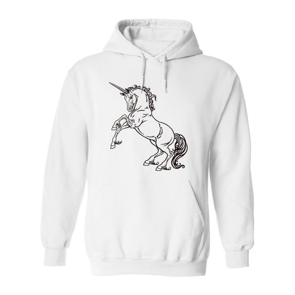 Mythological Unicorn Hoodie Women -Image by Shutterstock, Female Medium