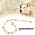 thumbnail image 4 of Noref Solid Snake P Choke Chain Training Dog Pet Collars Lead For M L Dogs,Dog Chain, Dog Choke Chain, 4 of 8