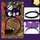 thumbnail image 3 of Diademas elegantes de Halloween para decoración de fiesta de Halloween, 3 of 5