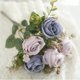 thumbnail image 5 of Flores Artificiales para Al Aire Libre Hermosa Seda Artificial Flor Falsa Boda Ramo de Día de San Valentín Decoración Nupcial Ramos Nupciales para Boda, 5 of 6