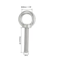thumbnail image 2 of Uxcell M14 x 70mm Lifting Shoulder Eye Bolt Stainless Steel Lifting Ring Threaded Eyebolt with Nuts and Washers 2Pcs, 2 of 6