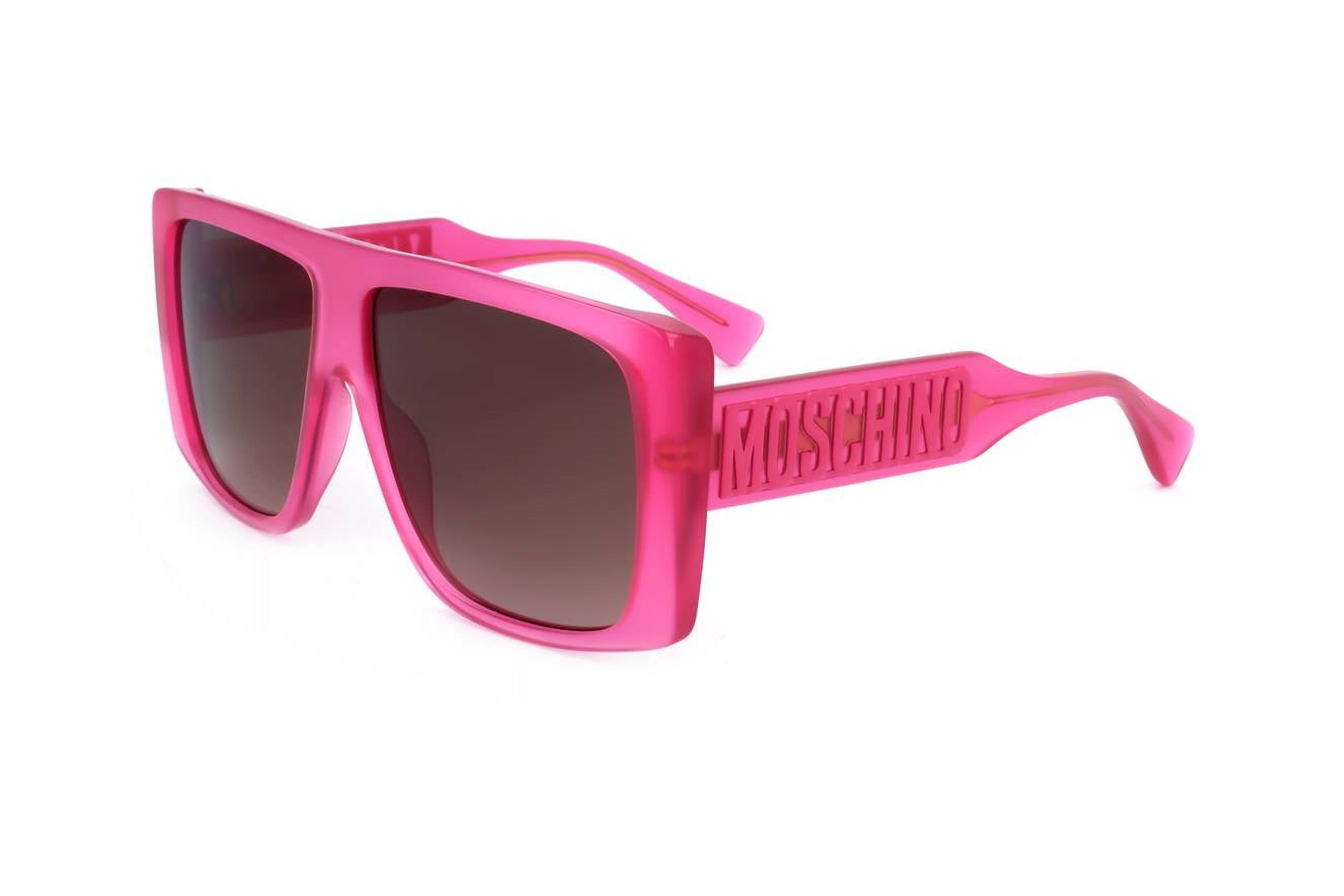 Moschino ハトフレムサンクラス MOS128S L7QIR Moschino MOS128/S 0L7Q IR Women's Orange Full Rim Frame