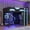 Blue, variant on Harper & Bright Designs Full Size Wood Gaming Loft Bed with Desk, Full Loft Bed with Multi-Storage Shelves and RGB Light, Blue