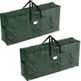 thumbnail image 1 of Juego de 2 bolsas de almacenamiento para árboles de Navidad extragrandes de Elf Stor, 1 of 6