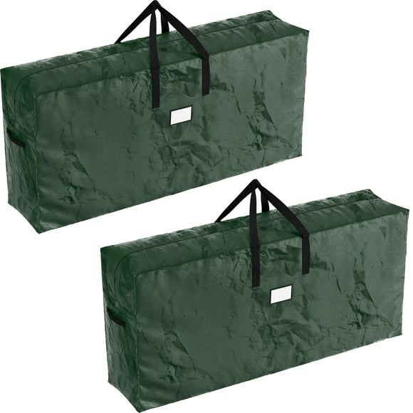 Juego de 2 bolsas de almacenamiento para árboles de Navidad extragrandes de Elf Stor