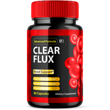 Clear Flux Blood Support Supplement Advanced Glycogen Support 60 Capsules
