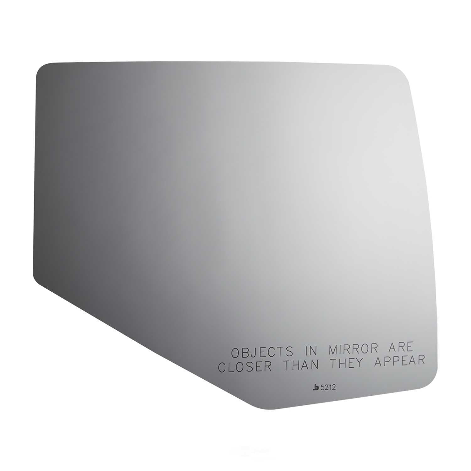 Burco Side View Mirror Replacement Glass - Clear Glass - 5212