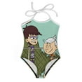 thumbnail image 2 of The Loud House Girls One Piece Swimsuits Hawaiian Summer Swimwear Beach Bathing Suit Outfits, 2 of 5