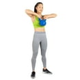 thumbnail image 4 of ProsourceFit Vinyl Coated Cast Iron Kettlebells Color Coded 5 - 45 lb, 4 of 7