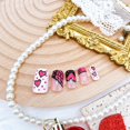 thumbnail image 3 of Press On Nails FDSQHSA, diseño de corazón de San Valentín, 24 unidades, 3 of 7