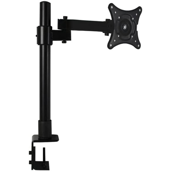 Aluminium Alloy Tilt Swivel Metal LCD Monitor Easy to Install TV Wall Mount TV Bracket for LCD LED Monitors Living Room Home 40cm (Black)