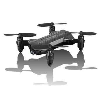 Voyage Aeronautics VA-1000 HD Streaming Drone with Wide-Angle Lense-Color Black-7 inches