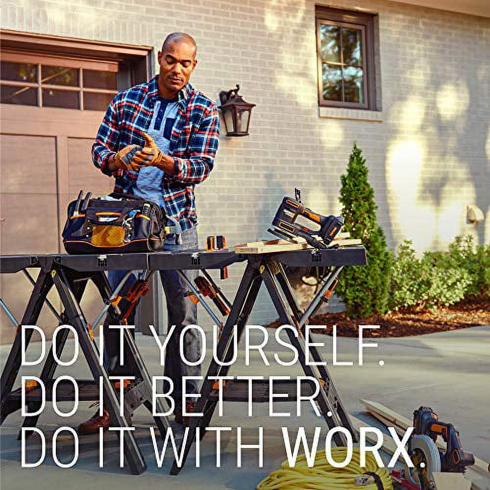 Worx WX420L 3 Amp Versacut 3 3 8 Electric Compact Circular Saw with Laser Guide Technology Walmart