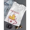 thumbnail image 3 of Shower & Coffee For Good Morning T-Shirt Women -Image by Shutterstock, Female XX-Large, 3 of 4