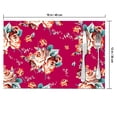thumbnail image 3 of eloria Floral Printed Table Heat Resistant Placemats Dining Table Mats With Napkins Cotton Canvas, Size : 12x18 Inches | Pack of 6, 3 of 3